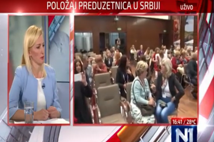 [TV N1] Position of female entrepreneurs in Serbia
