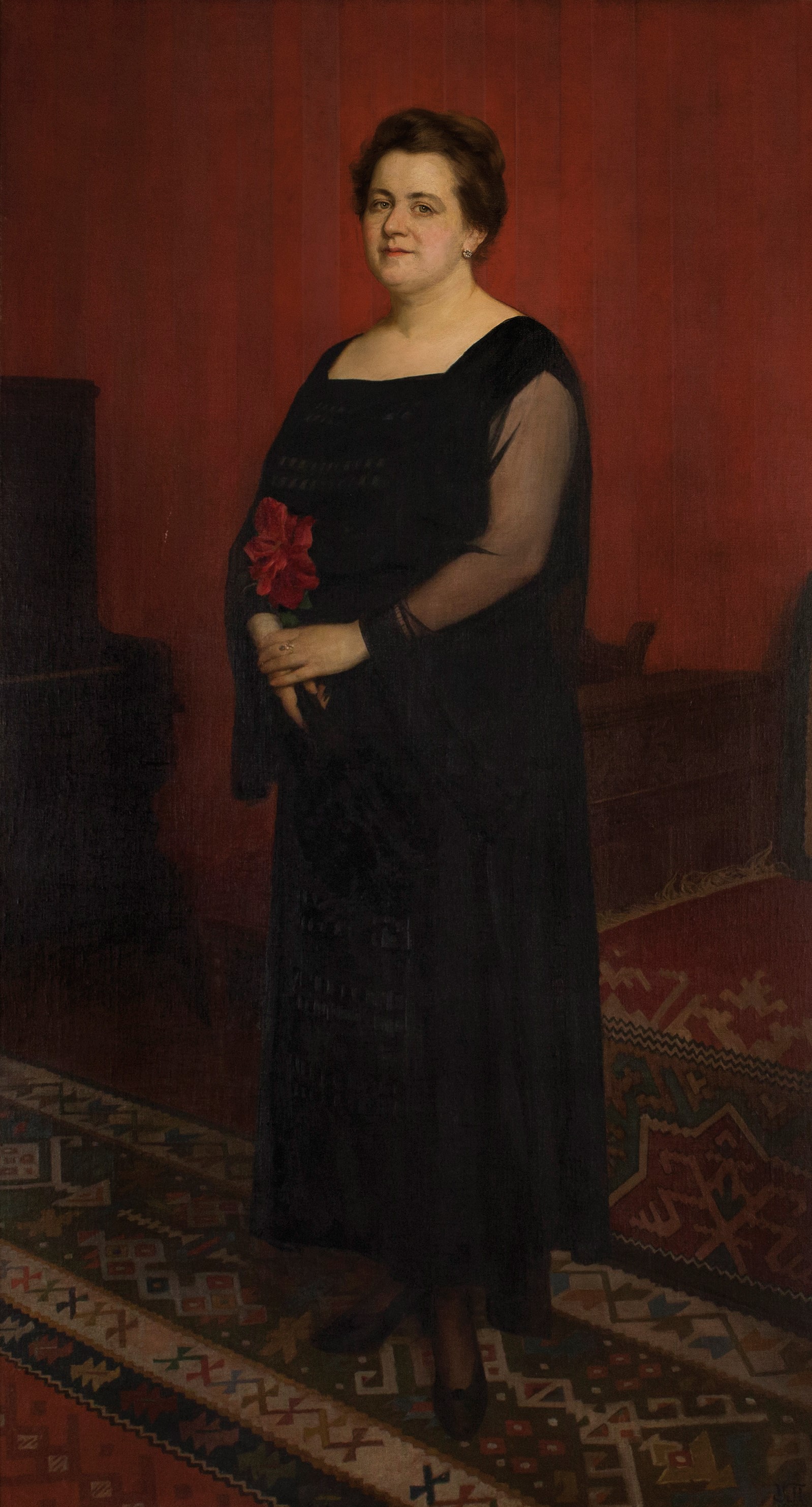 6. Портрет Београђанке, 1923, уље на платну, 181 х 100 цм, инв. бр. 439.jpg