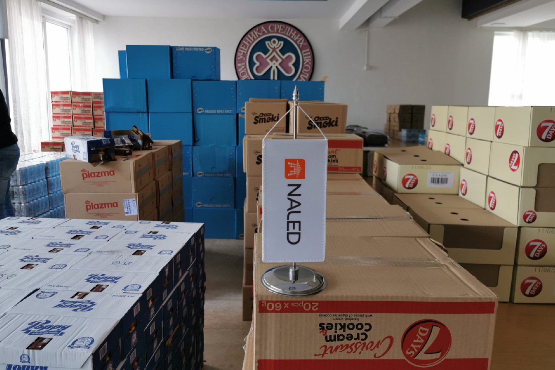Businesses donated 45 tons of food to 10,000 households in cooperation with NALED