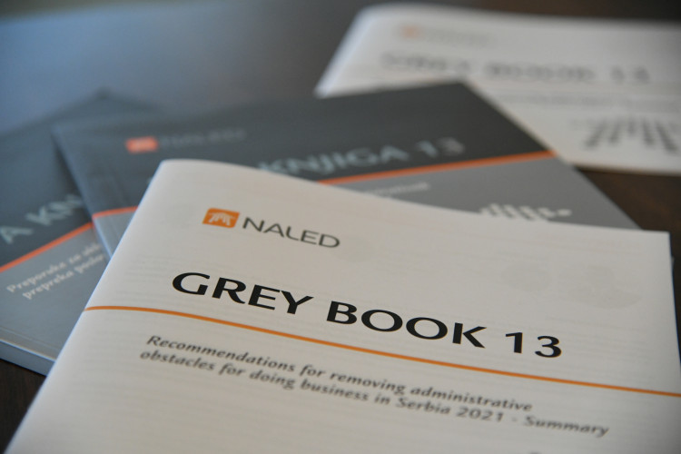 NALED presented the Grey Book and 100 recommendations for better business conditions