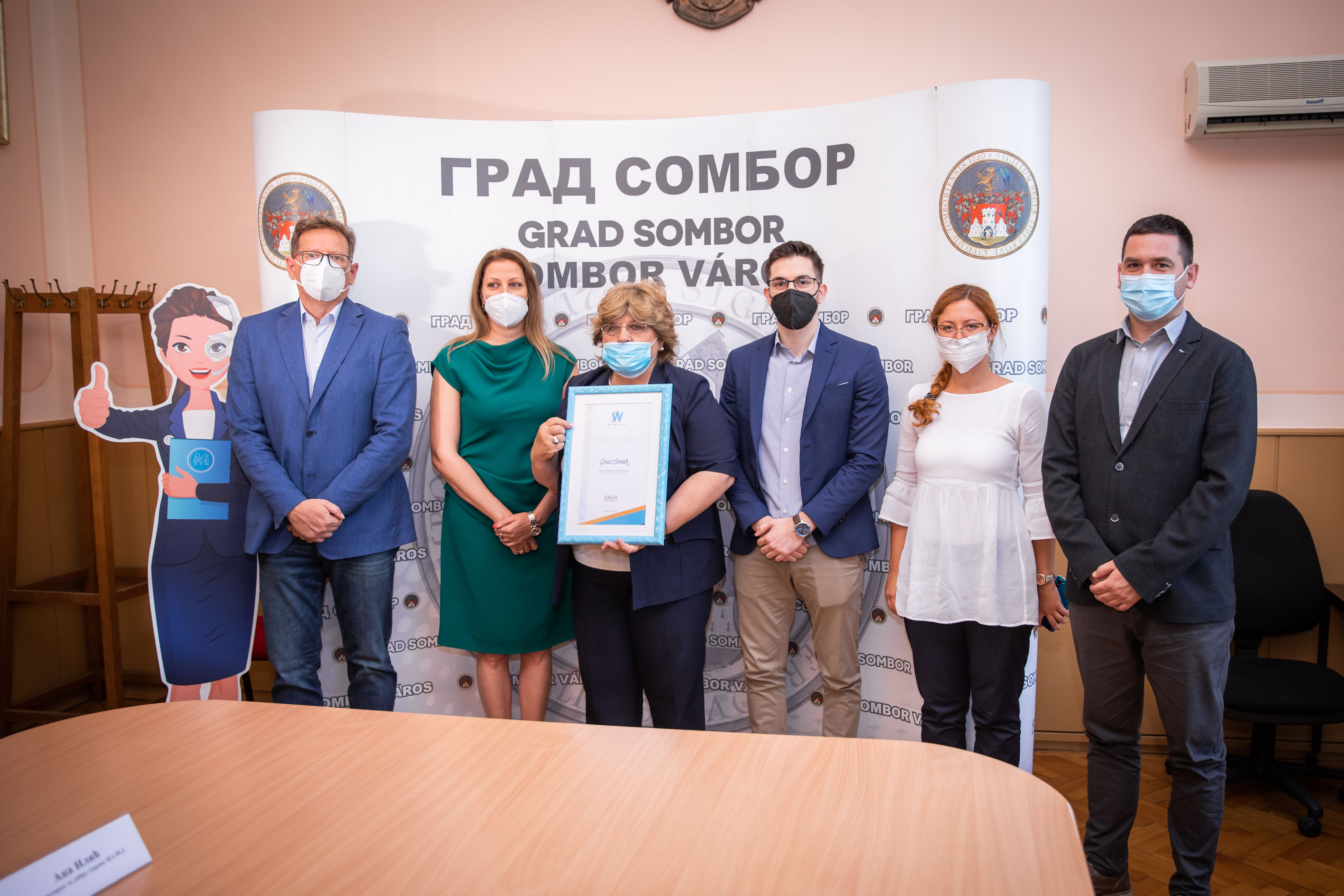 Mia, the employee of the month, will arrive in Šabac and Sombor in the fall