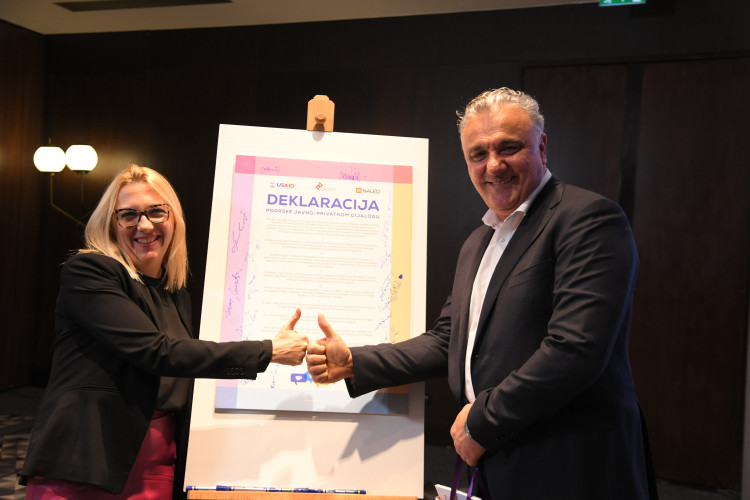 Declaration of support ot Public Private Dialogue signed
