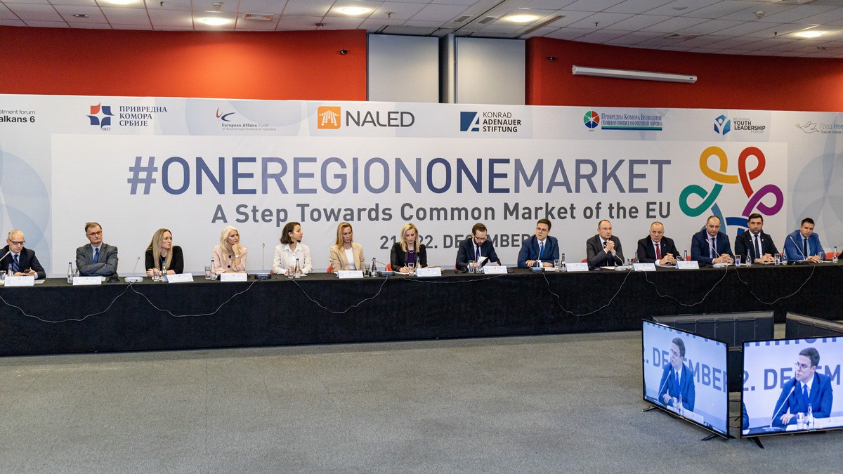 „Jedan region – jedno tržište“ – zajedničkim snagama zemalja Zapadnog Balkana do cilja