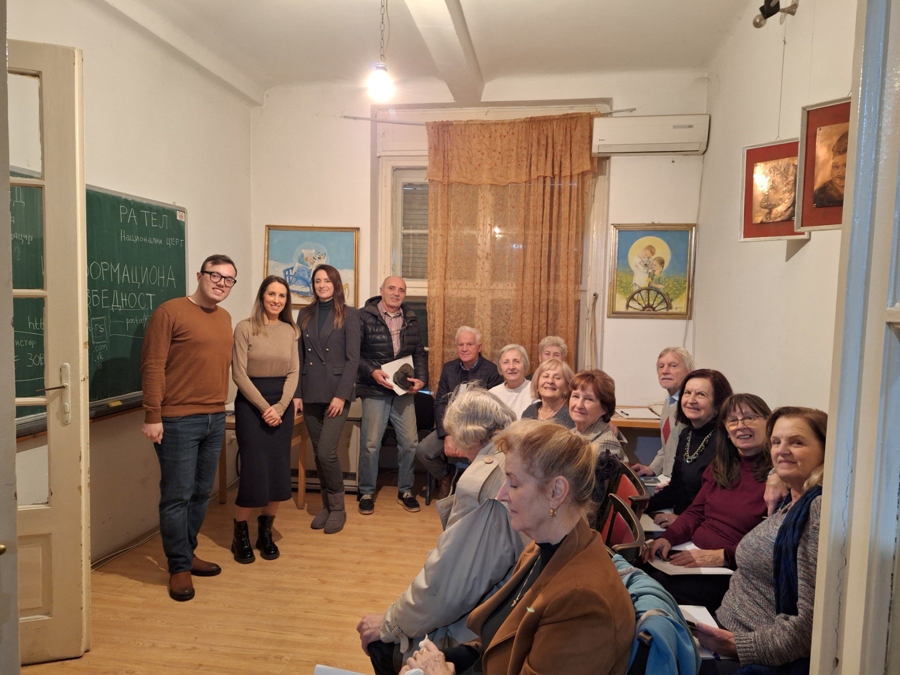 Information Security Training Held at the Stari Grad Pensioners’ Association