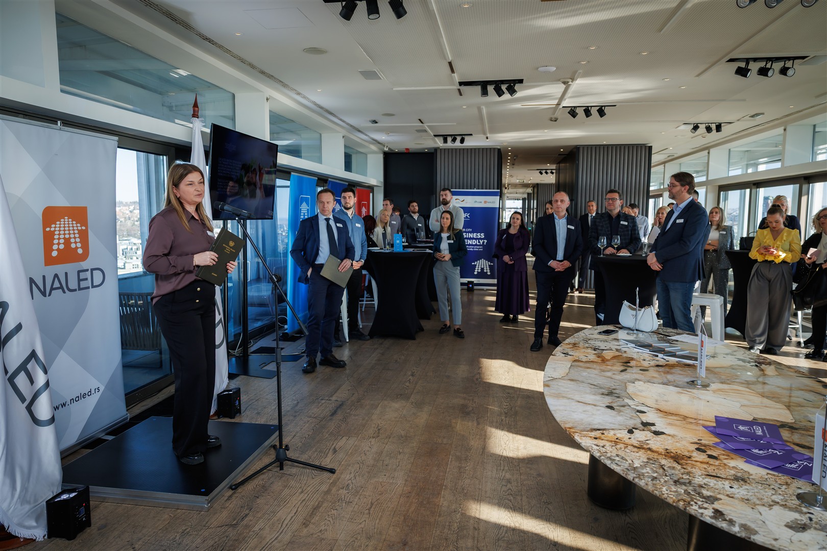 Reception Held for New and Anniversary Members Marking 20 Years of NALED