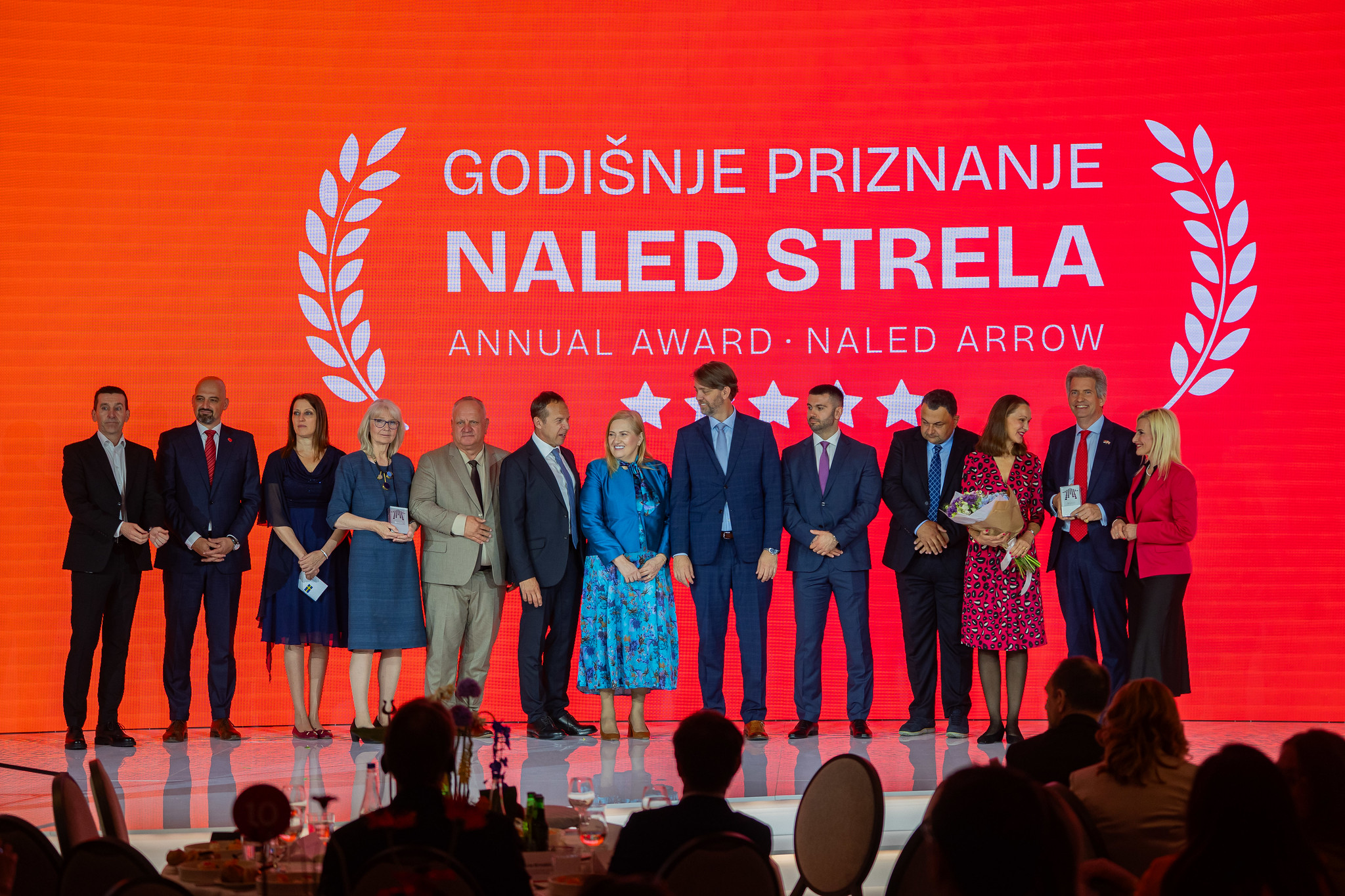 Edvard Ferguson i An Šarlot Malm dobitnici NALED Strele 